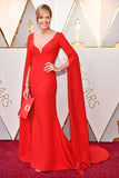 allison-janney-oscar-red-carpet-dresses-with-long-sleeves