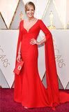 allison-janney-oscar-red-carpet-dresses-with-long-sleeves
