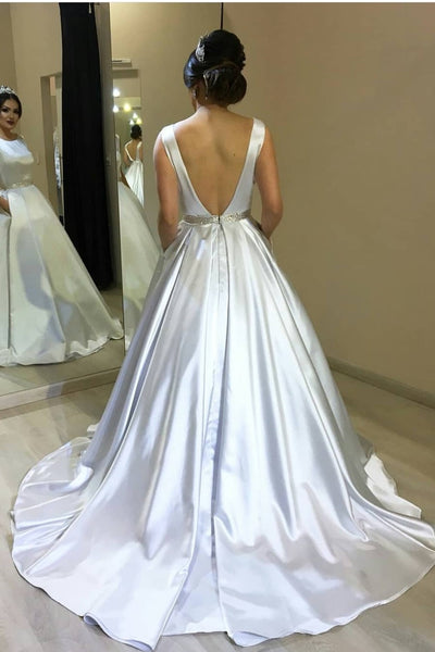 alluring-white-satin-bridal-gown-for-marriage-with-pockets-1