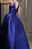 asymmetrical-ankle-length-satin-prom-gown-royal-blue-1