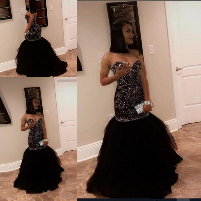 backless-black-mermaid-prom-dresses-with-rhinestones-bodice