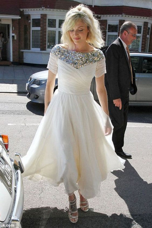 bateau-sequin-rhinestones-short-sleeves-chiffon-wedding-dress-ankle-length