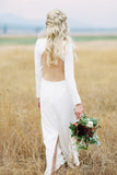 bateau-simple-outdoor-wedding-dress-with-long-sleeves-1