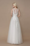 beaded-appliques-floor-length-wedding-dress-with-v-neckline-1