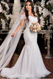 beaded-appliques-off-the-shoulder-wedding-dress-fit-flare-skirt