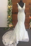 beaded-appliques-v-neck-ivory-wedding-gown-2018
