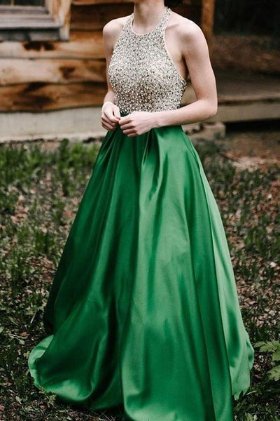 beaded-bodice-green-prom-dress-with-halter-strap-1