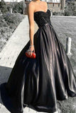 beaded-corset-black-prom-evening-dresses-with-satin-skirt