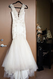 beaded-lace-mermaid-wedding-gown-with-plunging-v-neckline-2