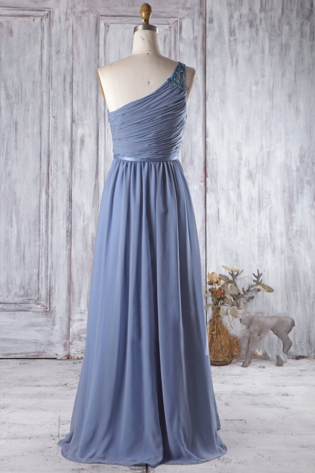 beaded-one-shoulder-blue-bridesmaid-gowns-with-ruched-bodice-1