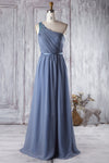 beaded-one-shoulder-blue-bridesmaid-gowns-with-ruched-bodice