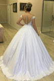 beaded-see-through-wedding-gowns-with-lace-cap-sleeves-1
