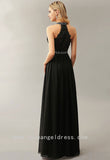 beading-high-neck-lace-chiffon-black-prom-dresses-online-1