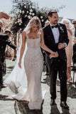 beading-sequin-wedding-dresses-with-square-neck