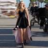 black-high-low-prom-dresses-with-spaghetti-straps-v-neck-1