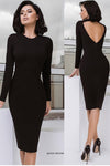 black-pencil-cocktail-dress-with-long-sleeves