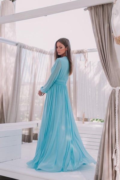 blue-chiffon-evening-gown-with-loose-long-sleeves-1