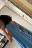 blue-chiffon-lace-prom-dress-with-ribbon-sleeves-1