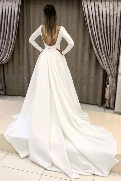 boat-neck-full-sleeves-wedding-gown-backless