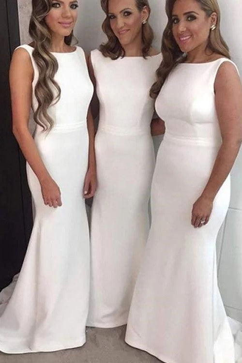 boat-neck-ivory-bridesmaid-wedding-party-dress-customized