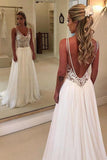 bohemian-style-wedding-gown-lace-chiffon-skirt-1