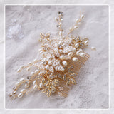 bridal-golden-hair-comb-beaded-pearl-wedding-accessories