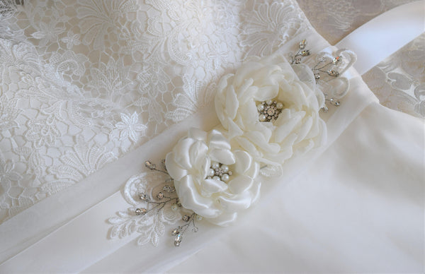 bridal-wedding-sash-handmade-flower-wedding-dress-belt-4