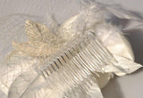 british-style-flowers-birdcage-veil-feather-hair-clip
