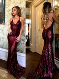 burgundy-sequin-prom-dresses-with-open-back-vestido-de-fiesta