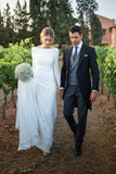buttons-long-sleeves-modest-sheath-bridal-dress-wedding