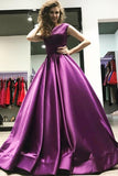 cap-sleeves-satin-purple-prom-dress-gown-backless