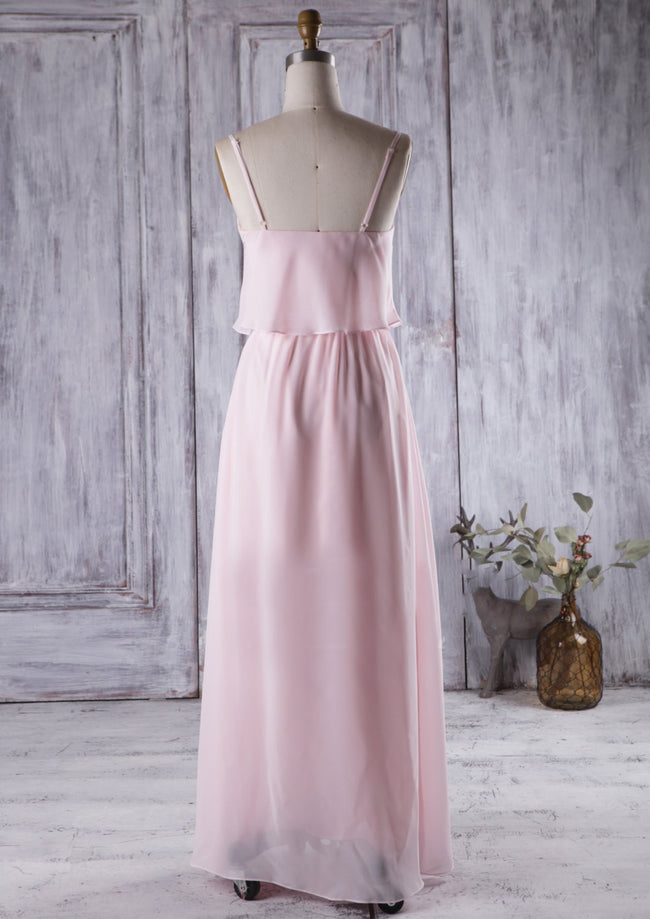 chiffon-floor-length-boho-bridesmaid-dress-with-thin-straps-1