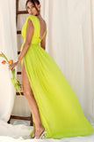    chiffon-lemon-yellow-prom-dress-with-high-slit-side-1