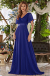 chiffon-long-royal-blue-bridesmaid-gown-with-sleeves