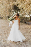 classic-a-line-lace-and-tulle-wedding-gown-dresses-with-belt-4
