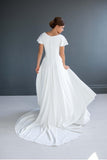 clean-a-line-wedding-dress-with-flared-short-sleeves-1