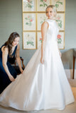clean-satin-wedding-dress-with-stand-collar