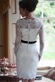 close-fitting-lace-short-wedding-dress-with-long-sleeves-1