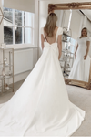 column-spandex-wedding-gown-with-removeable-train