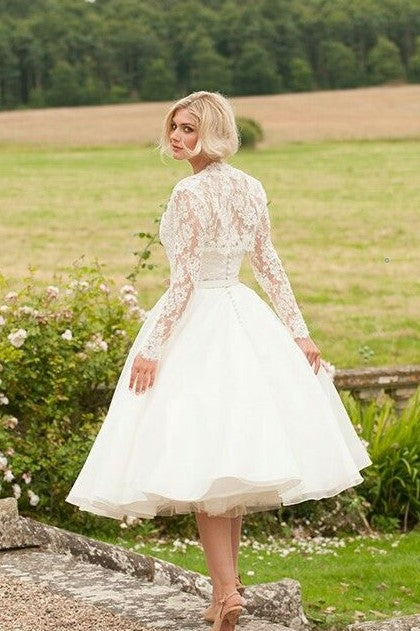 curved-strapless-short-wedding-gown-with-lace-jacket-1
