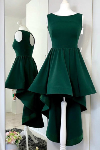 dark-green-hi-lo-party-dresses-with-keyhole-back-vestido-de-fiesta-de-graduación