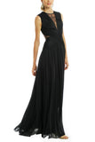 dark-navy-long-prom-dresses-with-sheer-lace-neckline