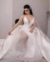 deep-v-neck-satin-bride-dress-with-beaded-tulle-skirt-1