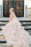 deep-v-neck-wedding-dress-with-layers-tulle-skirt-2