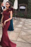 elegant-satin-burgundy-mermaid-prom-dresses-with-one-shoulder-2