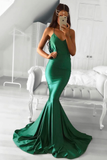emerald-green-mermaid-evening-dress-with-drapped-low-back