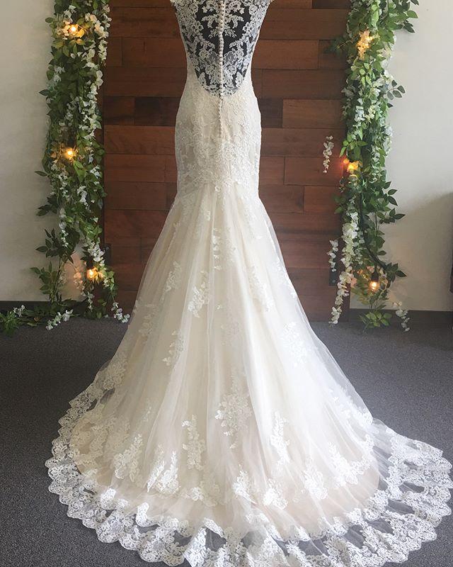 fit-flare-classic-lace-wedding-dresses-with-v-neckline-1