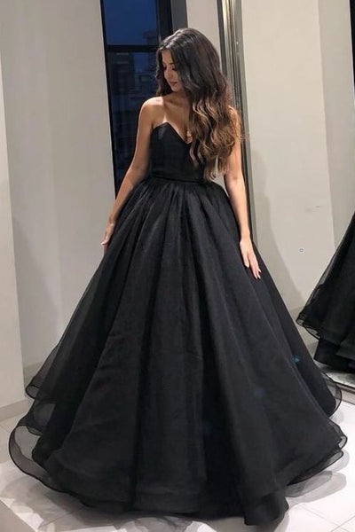 floor-length-black-prom-dresses-with-sweetheart-vestido-de-formatura