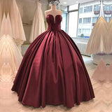 floor-length-satin-burgundy-ball-gown-evening-dresses-2