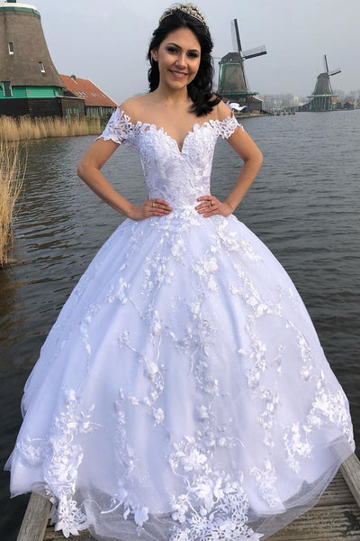 floral-lace-white-wedding-gown-off-the-shoulder